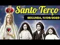 Download Lagu Santo Terço Segunda Feira (11/09/2023) | Mistérios Gozosos | Terço de Fátima