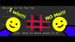Two-Player Tic Tac Toe Python Part 1