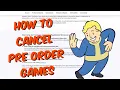 How To Cancel Pre-Order Games On PS4 PS5 - 2022 Tutorial