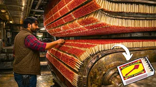 Inside Factory : How Is MATCHSTICK Really Made In India?