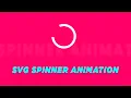 SVG Spinner Animation Using CSS Html CSS Loading Animation