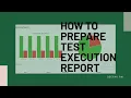 How to Prepare Test Execution Report