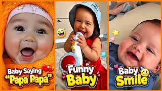👶 Baby Saying “Papa Papa” ❤️ | Funny Baby Moments 😂 | Cute Baby Smile 😍