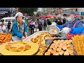 Walking Through Xianggong Street Morning Market in Shenyang, China (50 minutes)