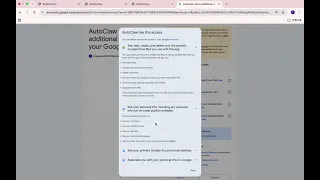 Google OAuth API Verification Demo - Full OAuth Flow Requested Scopes