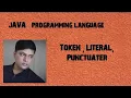 Token Literal punctuator in JAVA PART-7