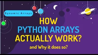 How does Python Lists actually work Understanding Dynamic Arrays TCH Shubham Gupta