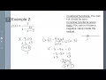 Precalculus - Lesson 4-2 Function Notation Domain of functions