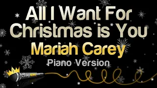 Mariah Carey - All I Want For Christmas Is You (Piano Version)
