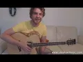 Vance Joy - My Kind of Man *Guitar Lesson* (Fingerstyle Tutorial) with Ste Shaw