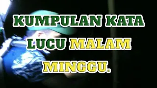 Jomblo hepi, malam minggu lucu.