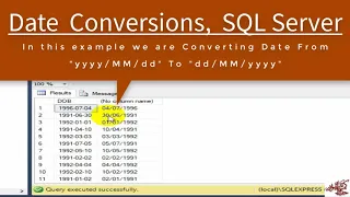sql date conversion Convert Date format into YYYY format in SQL Server