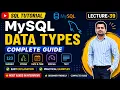 MySQL Data Types Explained in 10 Minutes Complete Beginner s Guide Part 39