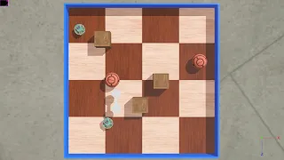 Collision avoidance by C programming in Webots