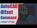 AutoCAD Offset Command Create Perfect Parallel Lines