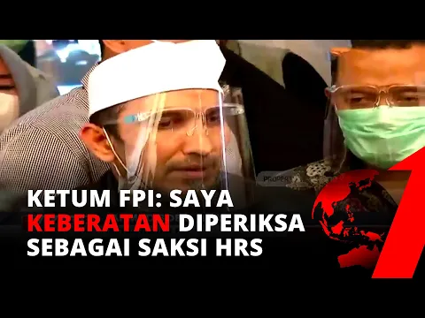 Tanggapan Ketum FPI Usai Diperiksa Polisi Sebagai Tersangka Pelanggaran Prokes | tvOne
