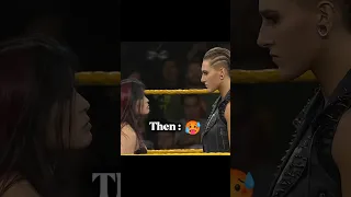 Rhea Ripley Iyo Sky Then Vs Now Edit Wwe Rhearipley Iyosky Thenandnow Shorts 