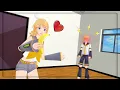 [MMD Talkloid] Rin steals Len's banana and Len gets mad