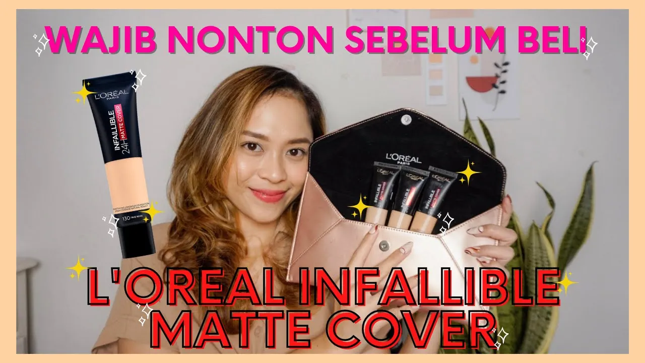 L'Oreal Infallible Pro Matte Test & Review!! | Kiara Leswara