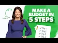 How to Make a Budget in 5 Steps