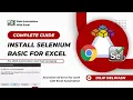 Installing Selenium Basic for Excel Web Automation and Fixing Runtime Error 80004005