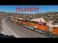 Live Cajon Pass California Summit Silverwood Cam BNSF S CAJON SUB