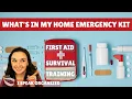 WHAT S IN MY HOME EMERGENCY KIT ESSENTIALS AND STORAGE IDEAS