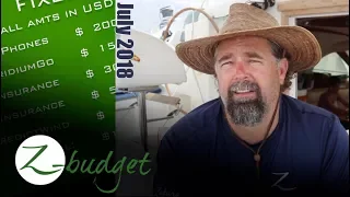 The Cost of Sailing the World – Z-Budget for July (Sailing Zatara)