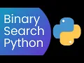 Binary Search - Data Structures Algorithms Tutorial Python
