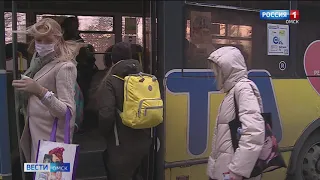 До 7 ноября общественный транспорт в Омске будет работать по графику выходного дня