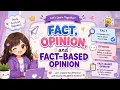 Fact Opinion and Fact-based Opinion