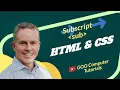 HTML CSS Tutorials For Beginners 19 - HTML Subscript