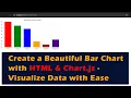Easily Create STUNNING Bar Charts with Chart js