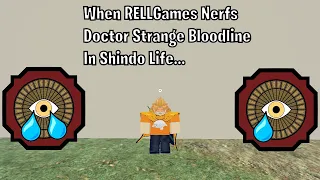 When RellGames Nerfs the NEW Strange Bloodline in Shindo Life
