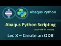 Lec8 - Create an ODB
