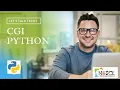 Python CGI Programming Tutorial How to run CGI Programs in Python