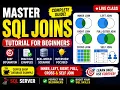 All SQL Joins Tutorial in One INNER LEFT RIGHT FULL CROSS SELF JOIN SQL Server