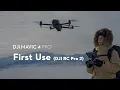DJI Mavic 4 Pro First Use DJI RC Pro 2