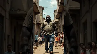 قصة حب الغوريلا والبنت 