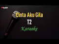 Download Lagu T2 - Cinta Aku Gila (Karaoke) MP3