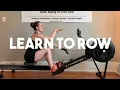 Learn to Row Catch Drive Finish and Recover