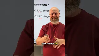 JUIZ ou JUÍZ?