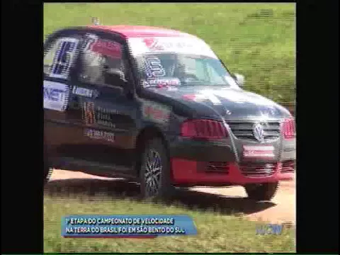 1ª Etapa do campeonato de velocidade na terra do Brasil foi em São Bento do Sul