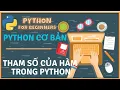 Python Co Ban Tham so cua Ham Funcion trong Python