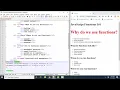 JavaScript Functions 101 - Part 1 WHY do we create functions in the first place