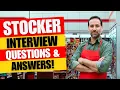 Stocker Job Interview Questions and Answers Stocker Interview Questions and Answers
