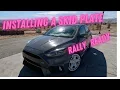 Installing Skid Plate on Focus RS