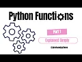 Python Functions in 2 Min Part 1 Beginner Guide