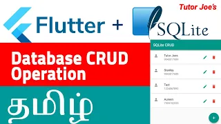Flutter SQLite Database Tutorial CRUD Operations in 2022 Flutter sqflite tutorial