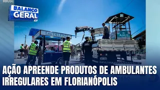 Ação nas praias de Florianópolis combate comércio irregular de ambulantes